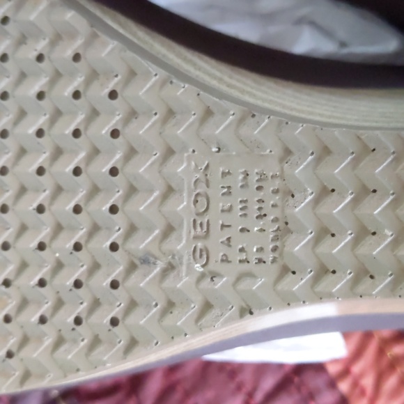 GEOX*Respira delicate rhinestone detail strappy wedge sandal size 40 side buckle - Picture 8 of 14